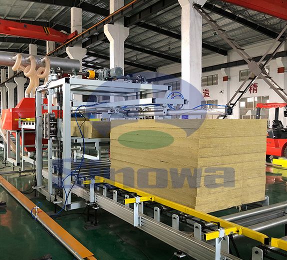 Double Sided Color Steel Rock Wool Sandwich Panel Line,Sinowa