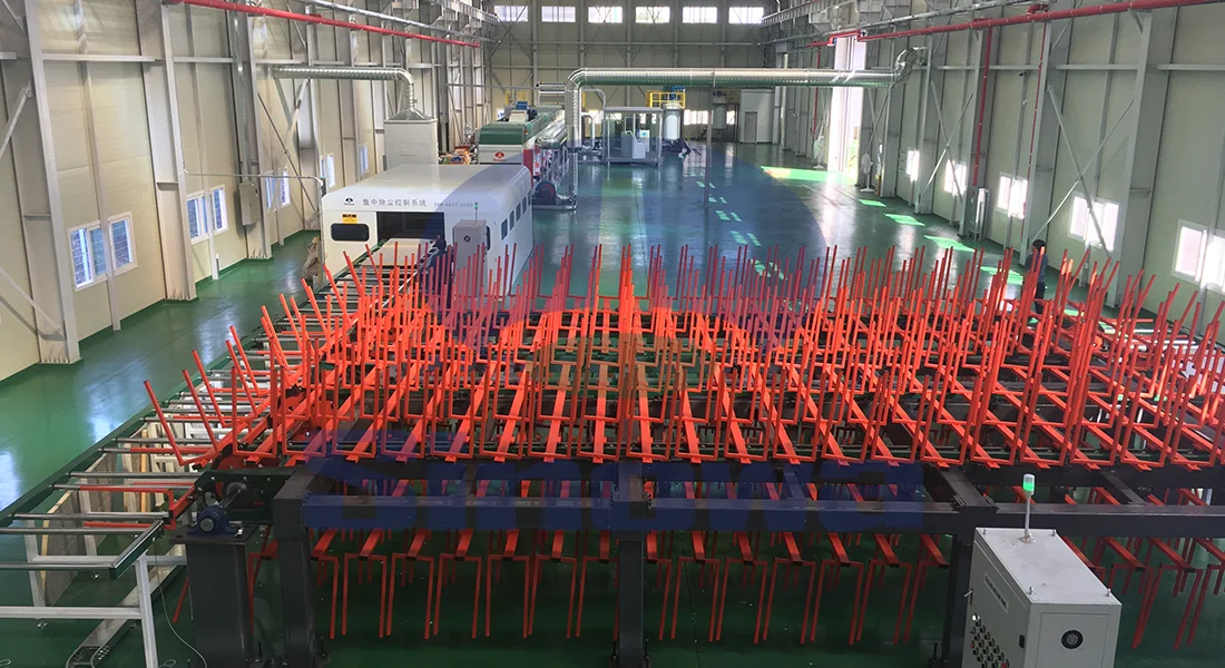 上海連續(xù)保溫板生產(chǎn)線, Rockwool Sandwich Panel Production Line, Mineral Wool Sandwich Panel Production Line